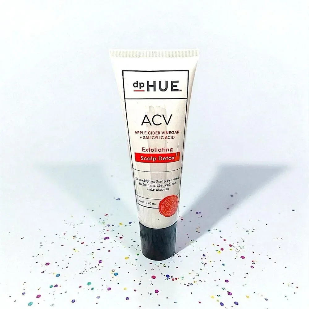 dpHUE ACV Apple Cider Vinegar + Salicylic Acid Exfoliating Scalp Detox NWOB 4 oz